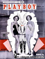 Обложки PLAYBOY с 1954 по 1959 годы